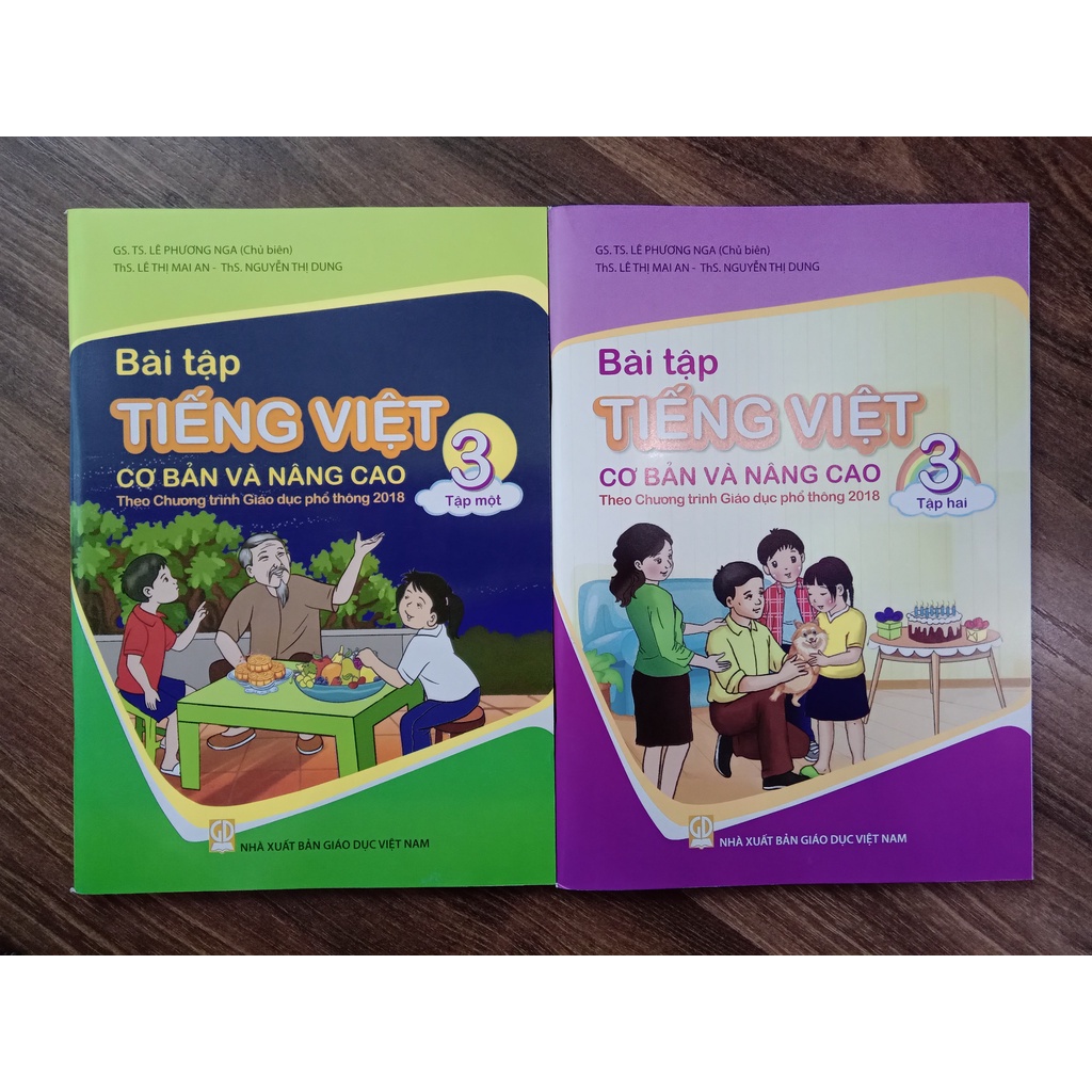 Sách - Bài tập tiếng việt cơ bản và nâng cao lớp 3 - tập 2 ( Theo chương trình GDPT 2018 )