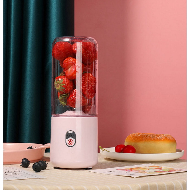 Máy Xay Sinh Tố Mini Sạc Điện Tiện Dụng Cho Học Sinh