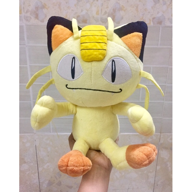 Gấu bông pokemon mèo Meowth