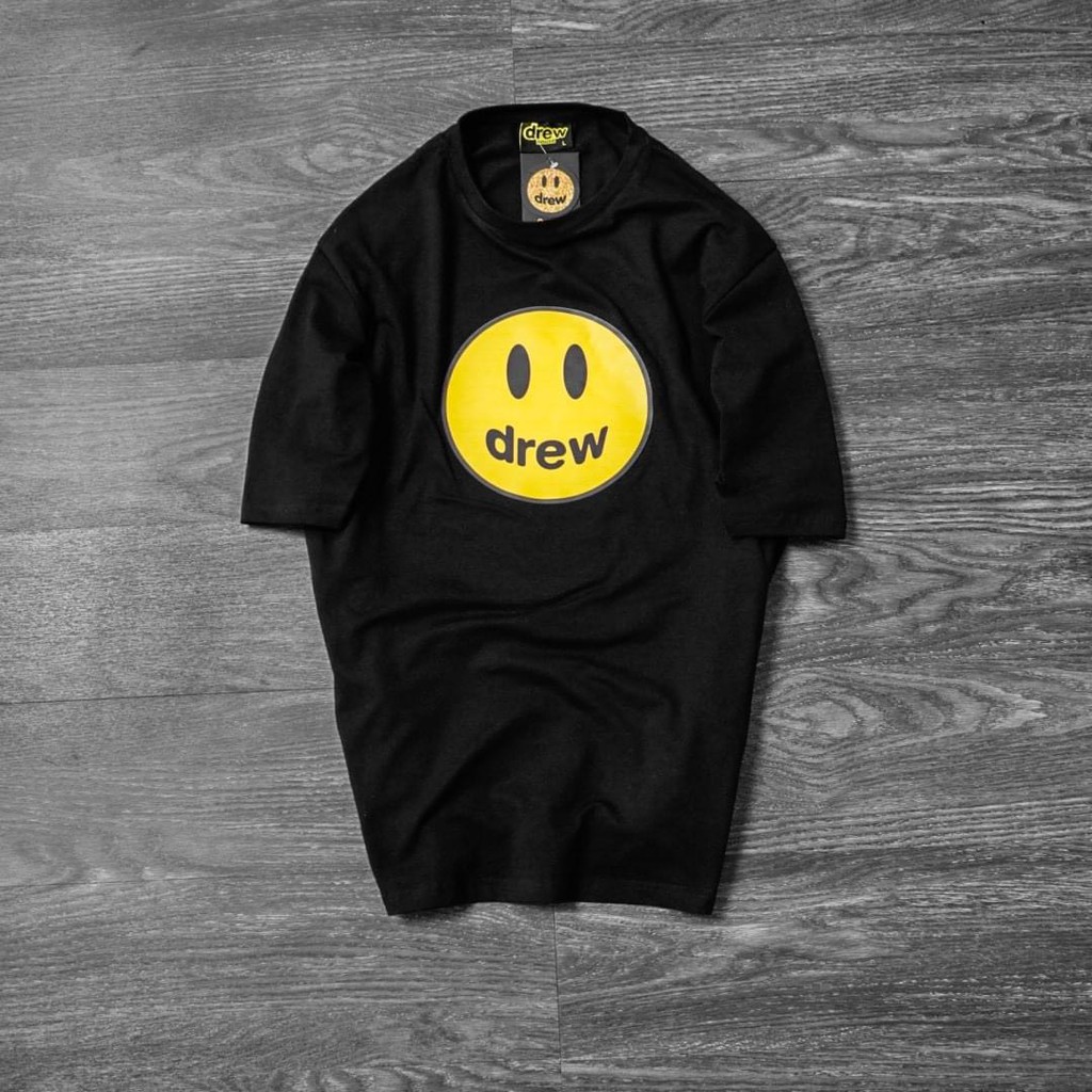 Áo thun tay lỡ Drew Mặt Cười MSW Town, áo phông cotton nam nữ unisex | BigBuy360 - bigbuy360.vn