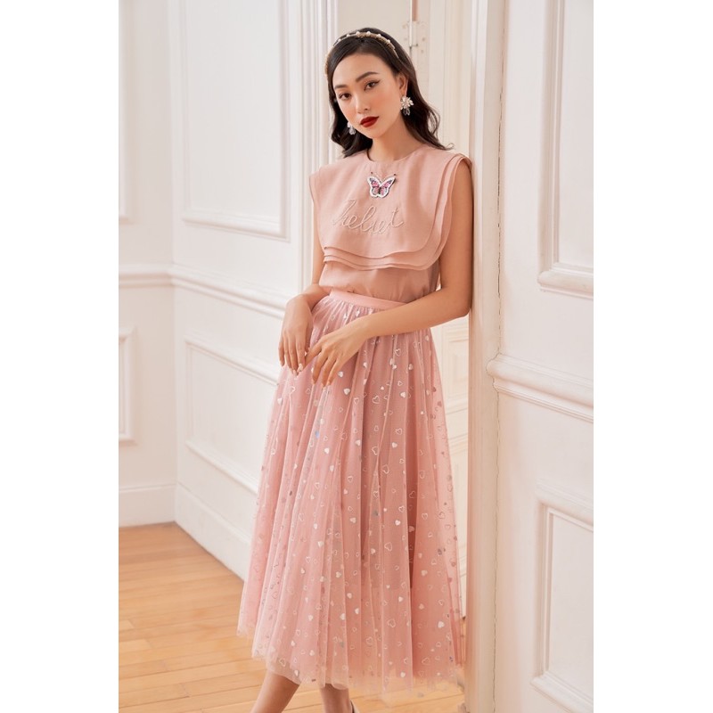 chân váy ruffle skirt lưới | BigBuy360 - bigbuy360.vn