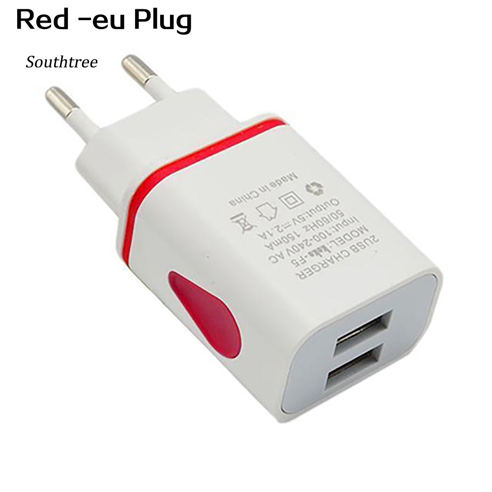 Củ sạc 2 cổng USB 5V 2.1A tốc độ cao tiện lợi