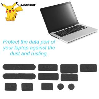 [Ybhd] 12 Cái / bộ Nút Chặn Nắp Cắm Chống Bụi Silicon Laptop USB Vỏ Cắm Bụi