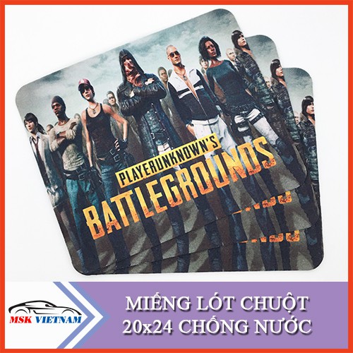 Bàn di chuột nhiều màu sắc kích thước 20 x 24cm, lót chuột dày 3mm, chống nước - MSK VIETNAM | BigBuy360 - bigbuy360.vn