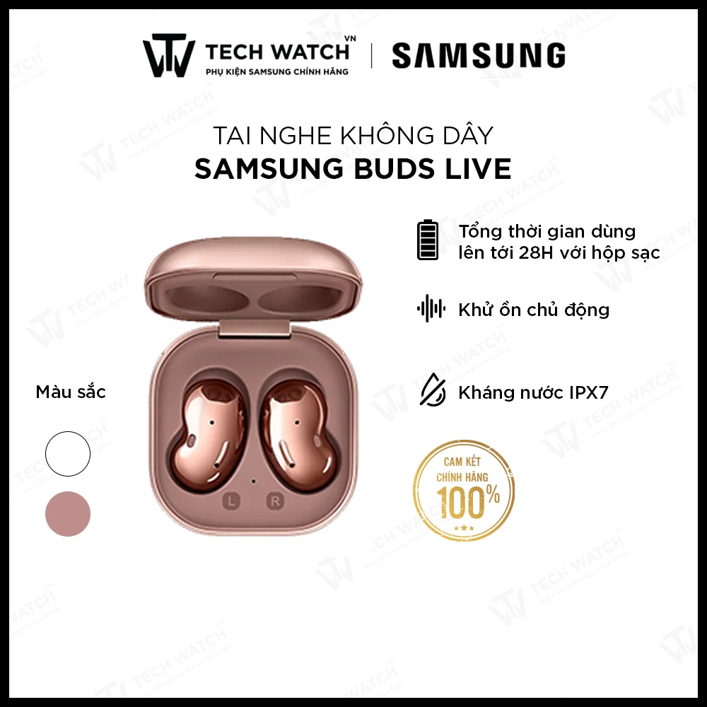 Tai nghe Bluetooth Samsung Galaxy Buds Live - Chính hãng