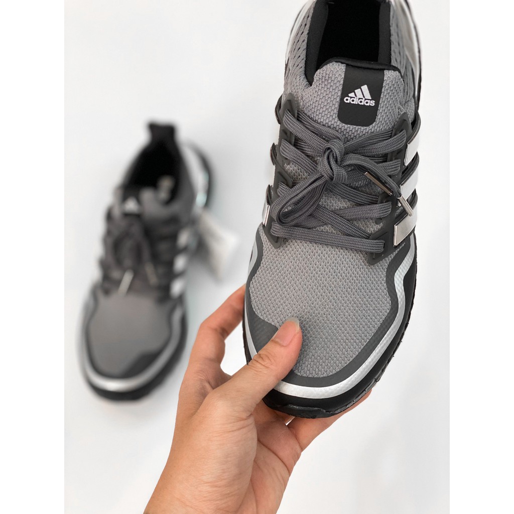 Giày Ultra Boost Metallic Silver nam mới bền êm nhẹ cao cấp