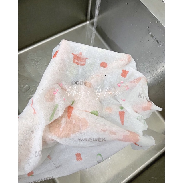 Set khăn giấy lau bếp