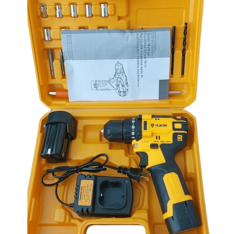 Máy khoan pin HUKAN 18V 4 cell Model HK-XC5 không chổi than