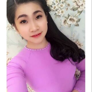 Áo trơn màu tím hoa cà