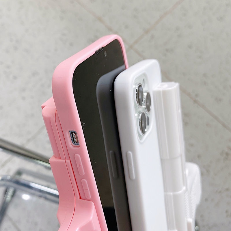 Ốp Điện Thoại iphone Ốp Điện Thoại Hình Súng Lục Bảo Vệ Cho Iphone 13 12/11pro max XS