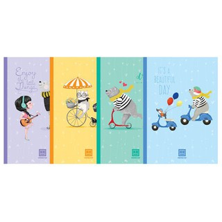 Vở 4 ô ly 200 trang South Star Dreaming Bear 0750