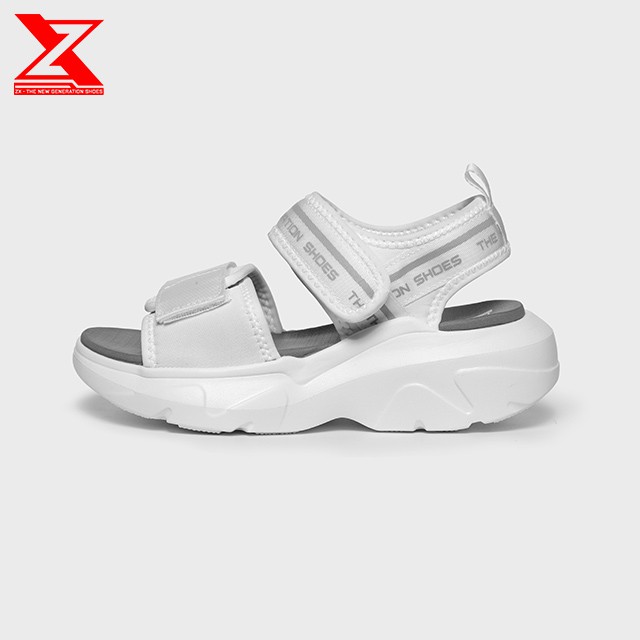 [Mã SKAMLTSM9 giảm 10% đơn 99K] [Freeship] Sandal Nữ ZX2304 - phong cách Ulzzang Đế cao - Màu trắng