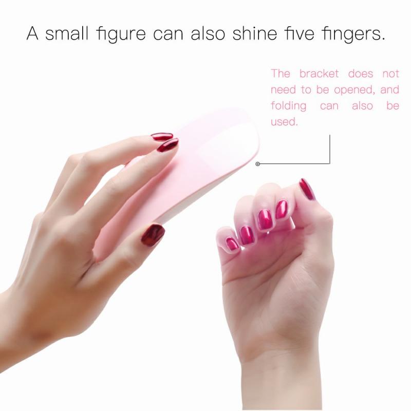 Đèn Hong Khô Sơn Móng Tay mini 6W