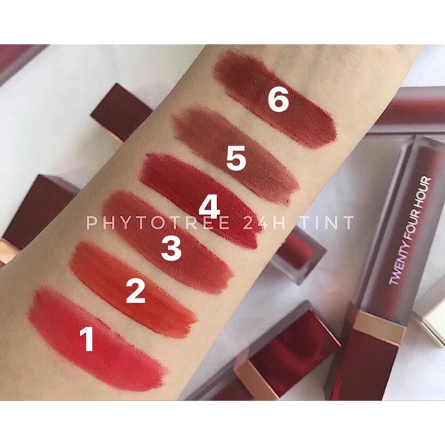 Son Kem Lỳ Phytotree Twenty Four Hour Velvet Tint 6g