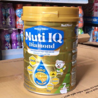 [Mẫu mới] Sữa bột Nuti IQ Diamond 900G SỐ 2 THÊM HMO,DHA