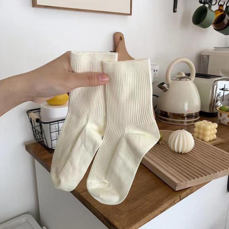 Vớ Màu Trơn Thời Trang Mùa Hè Xinh Xắn Cho Nữ