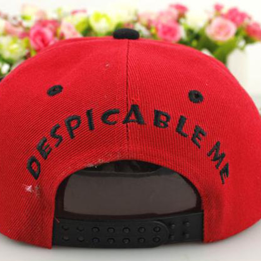 Mũ Lưỡi Trai Thêu Hình Minion 3D Phong Cách Hip Hop Thời Trang Cho Bé