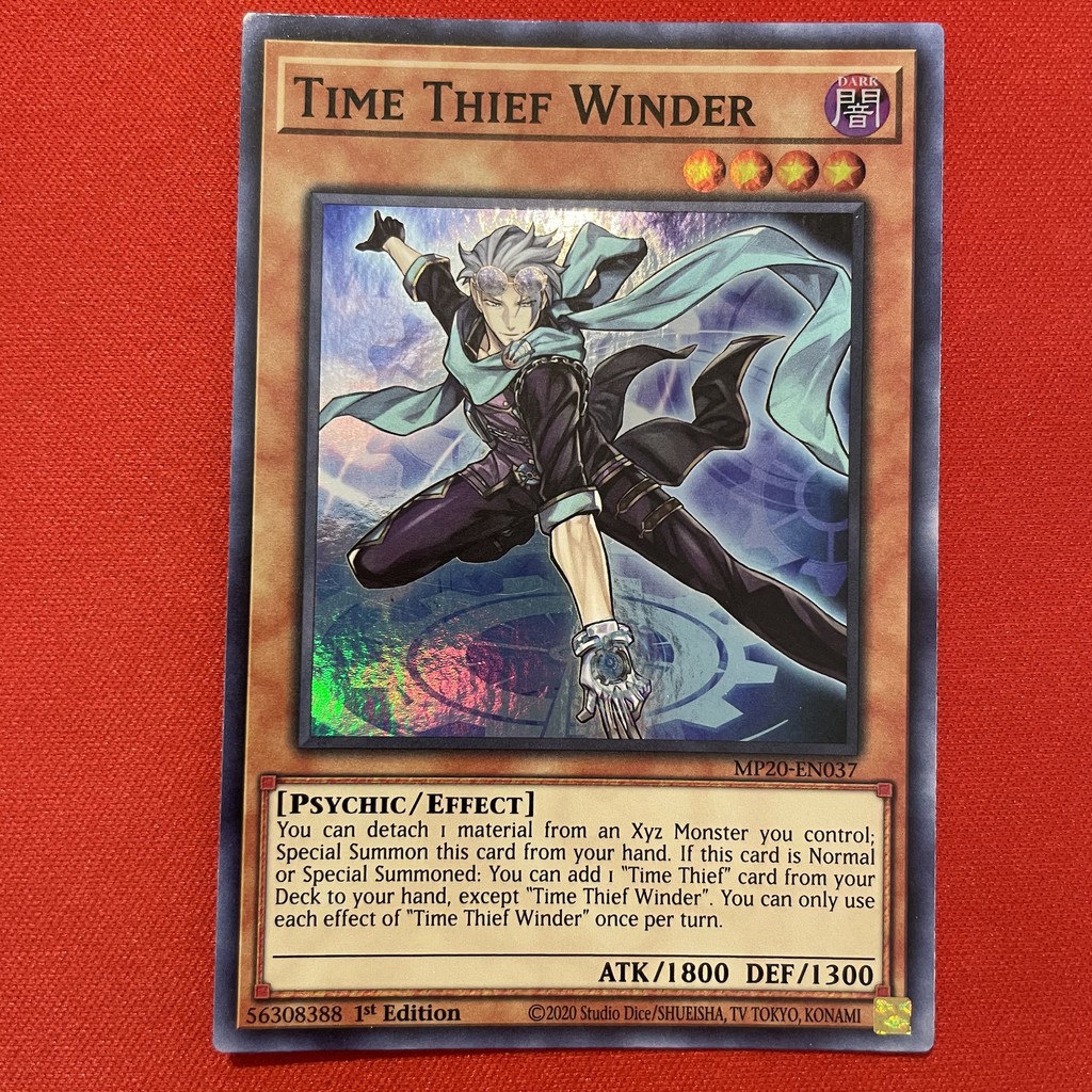 EN]Thẻ Bài Yugioh Chính Hãng] Time Thief Winder