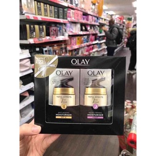 Kem dưỡng da chống lão hoá Olay tot efects 7 in 1 ơn anti aging móiturizer ngày / đêm