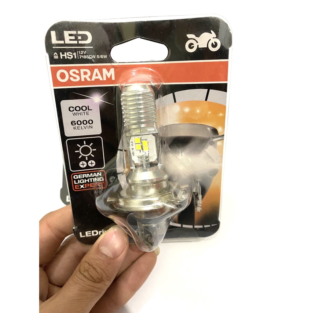 Bóng Pha LED Osram Dream- Wave siêu sáng - Chân M5-H4 Chạy Điện Bình Điện Máy