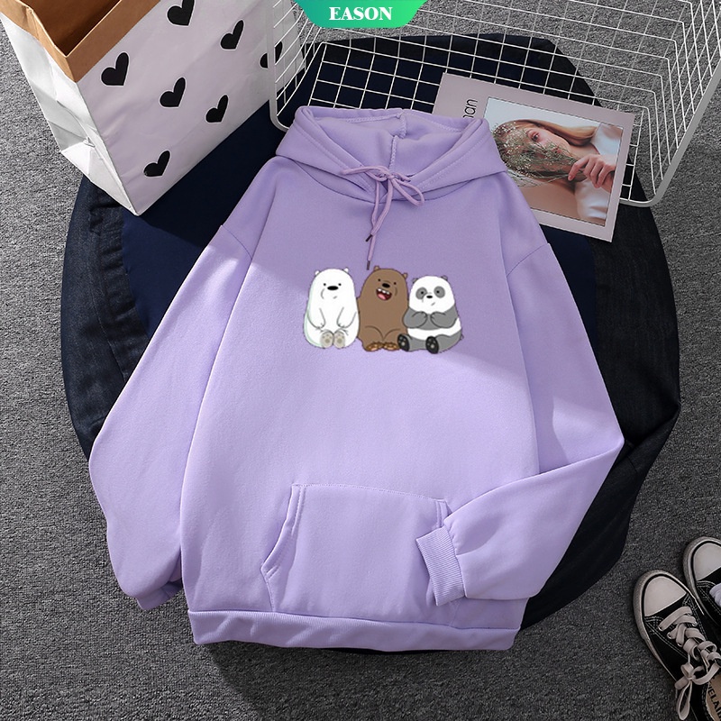 Áo Hoodie Tay Dài In Hình Gấu Thời Trang Dành Cho Nam