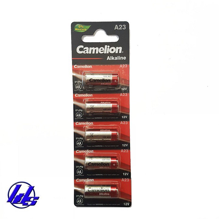 Pin Camelion A23, 23A, 23AE, MN23 Plus Alkaline - Vỉ 5 viên