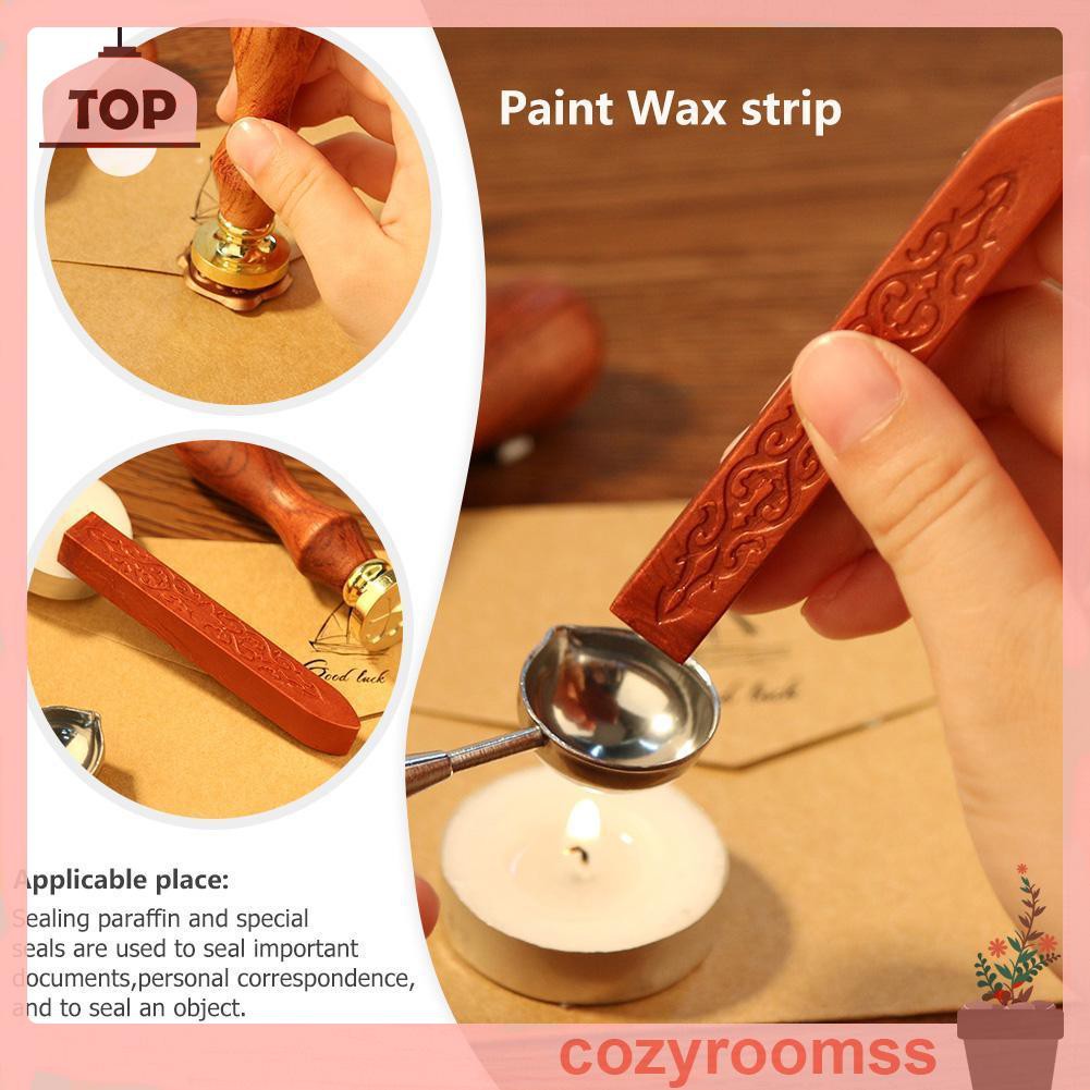 Sáp Ancient Sealing Wax Stick Letter Wedding Invitations Retro Seal Stamps Wick