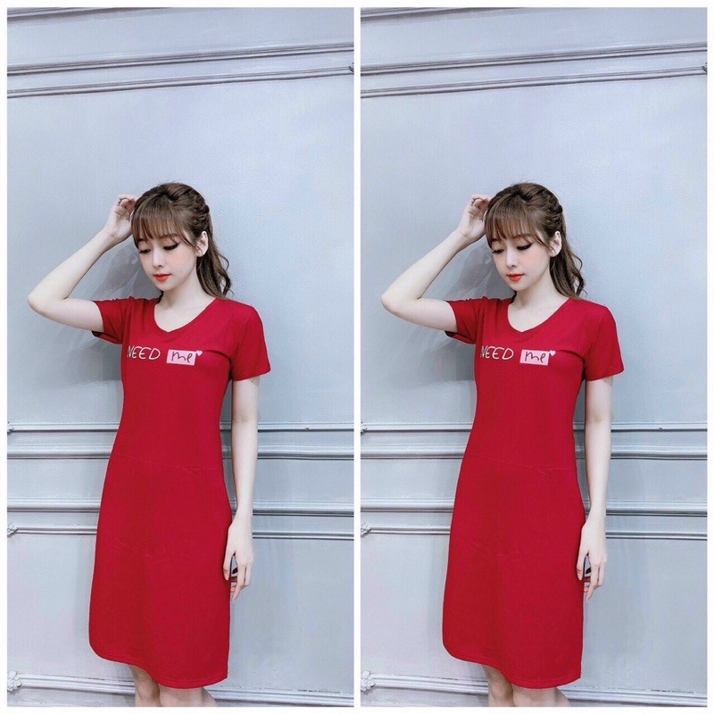đầm thun thái cao cấp from rộng dưới 58 kg