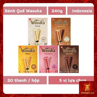 Bánh quế wasuka premium rolled wafer 240g