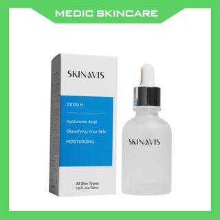 Tinh chất cấp ẩm phục hồi SKINAVIS Hyaluronic Acid Serum & Niacinamide + B5