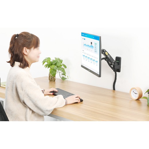 Khung treo màn hình máy tính North Bayou NB-F120 bốn chiều 17-27 inch nhập khẩu