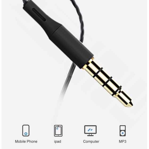 Tai Nghe Gaming Có Dây Nhét Tai Chơi Game Chống Ồn Có Mic In Ear Cho PC iPhone Plus Samsung Xiaomi Sony OPPo