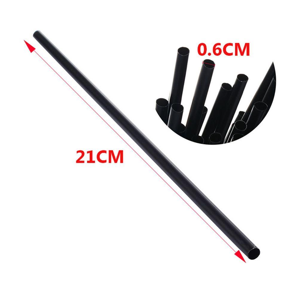 NICKOLAS Ống Hút Dùng Một Lần 21 * 0.6cm Họa Tiết Kẻ Sọc Có Thể Uốn Cong Tiện Dụng Cho Gia Đình