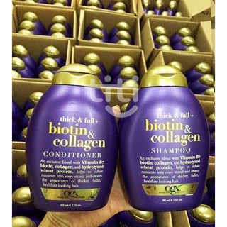 Dầu gội - xả kích thích mọc tóc Biotin & Collagen
