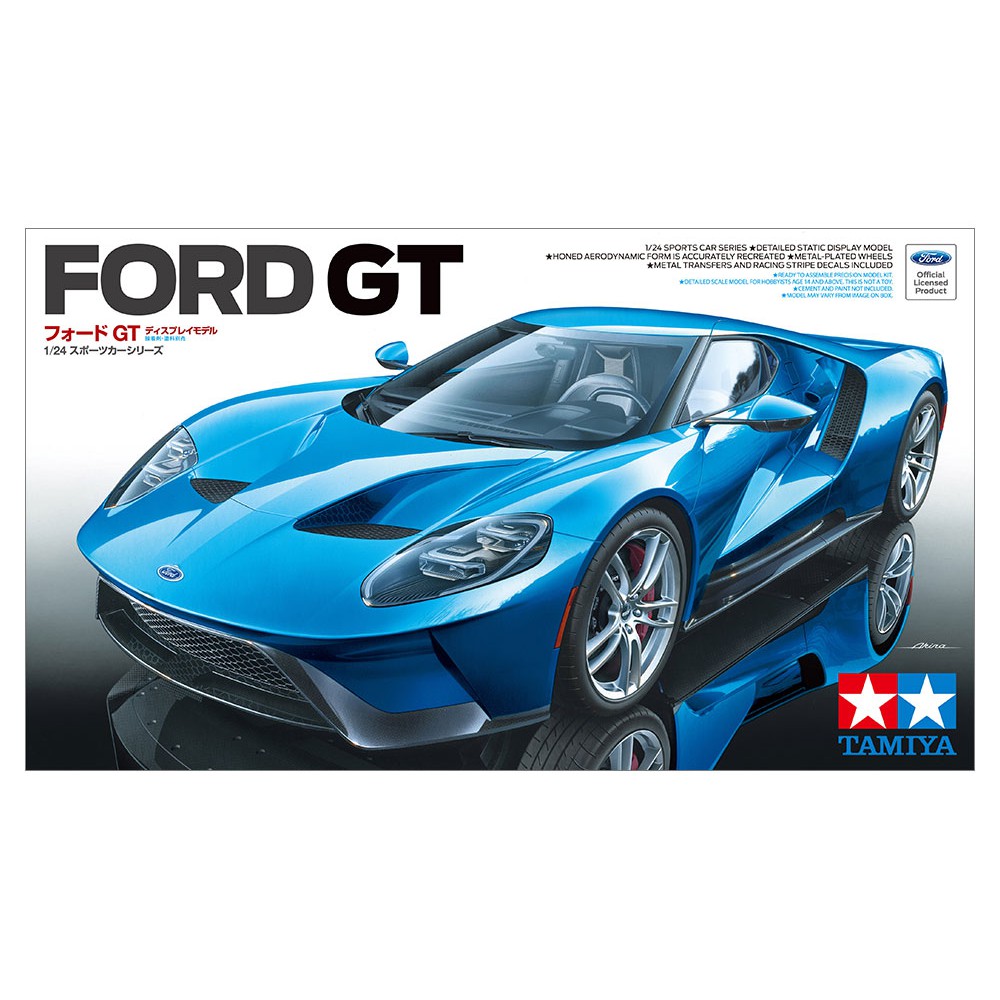 24346 Mô hình xe ô tô 1/24 SCALE FORD GT
