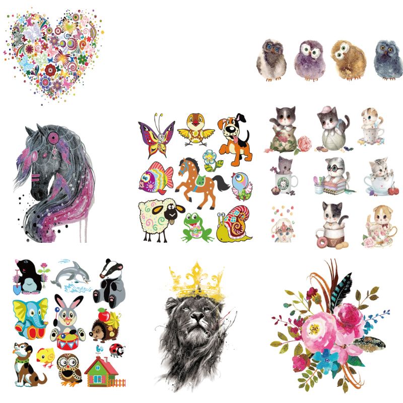 Miếng Dán Ủi Quần Áo Hình Trái Tim