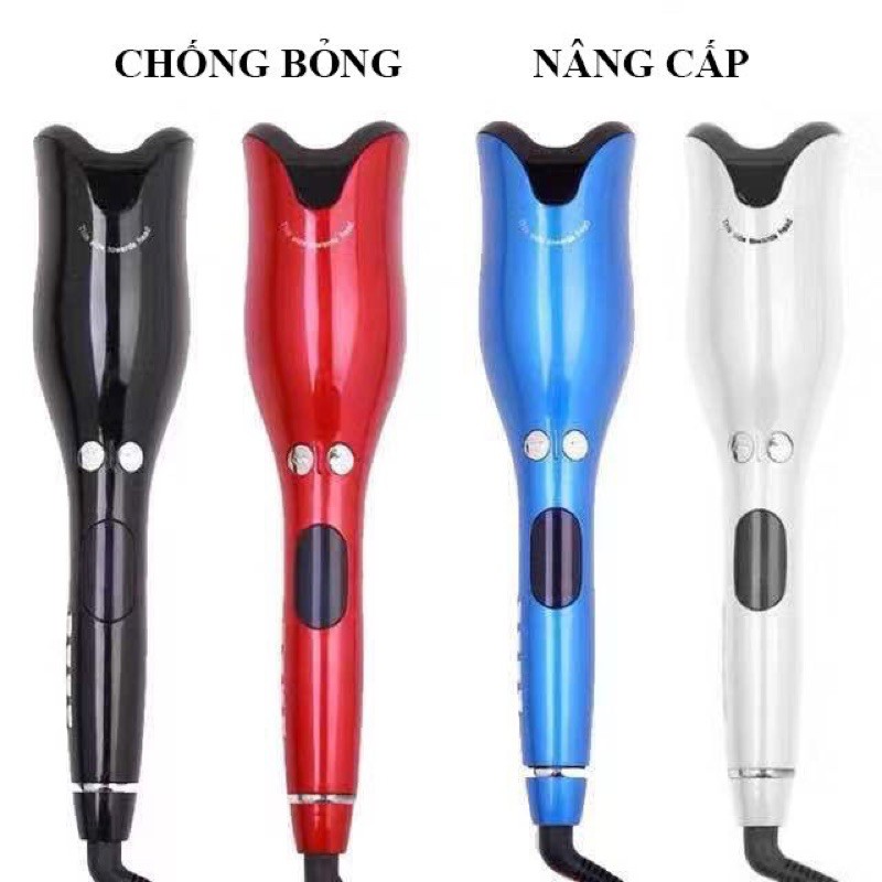 Máy Uốn Xoăn Tóc Xoay Tự Động 360 Độ Lõi Gốm Keratin Cao Cấp Công Nghệ Hoa Kỳ Tiêu Chuẩn Châu Âu Bảo Hành 6 Tháng