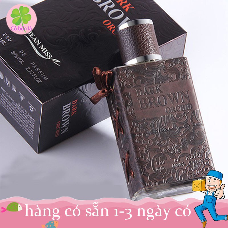 Nước Hoa Nam Chính hãng Dark Brown Orchid Hương Cực Chất Sang Trọng Mạnh mẽ 100ML