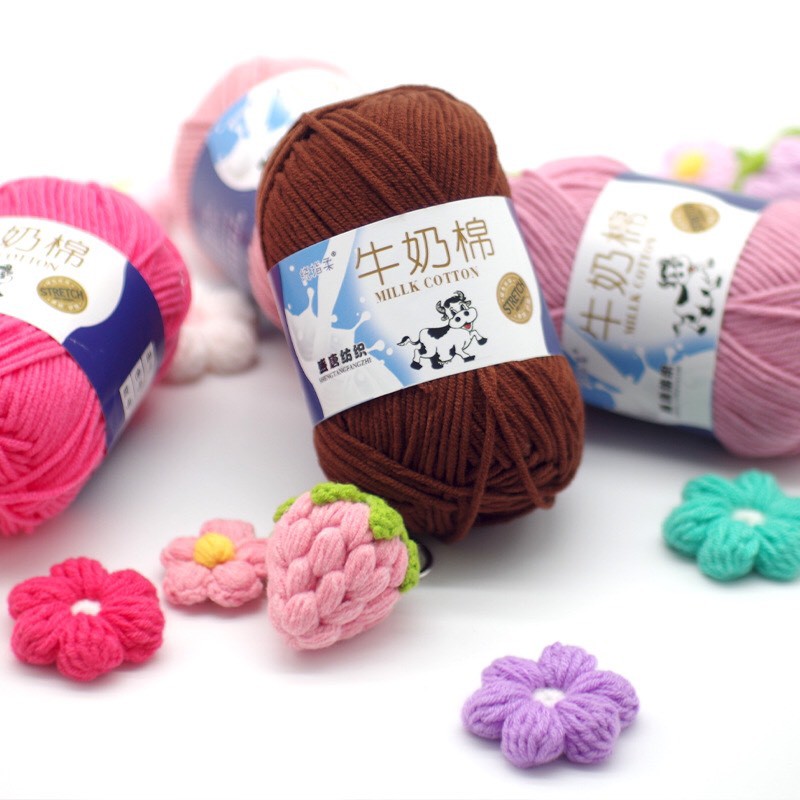Len cuộn Milk bò 92 màu - Thaoqueen Shop