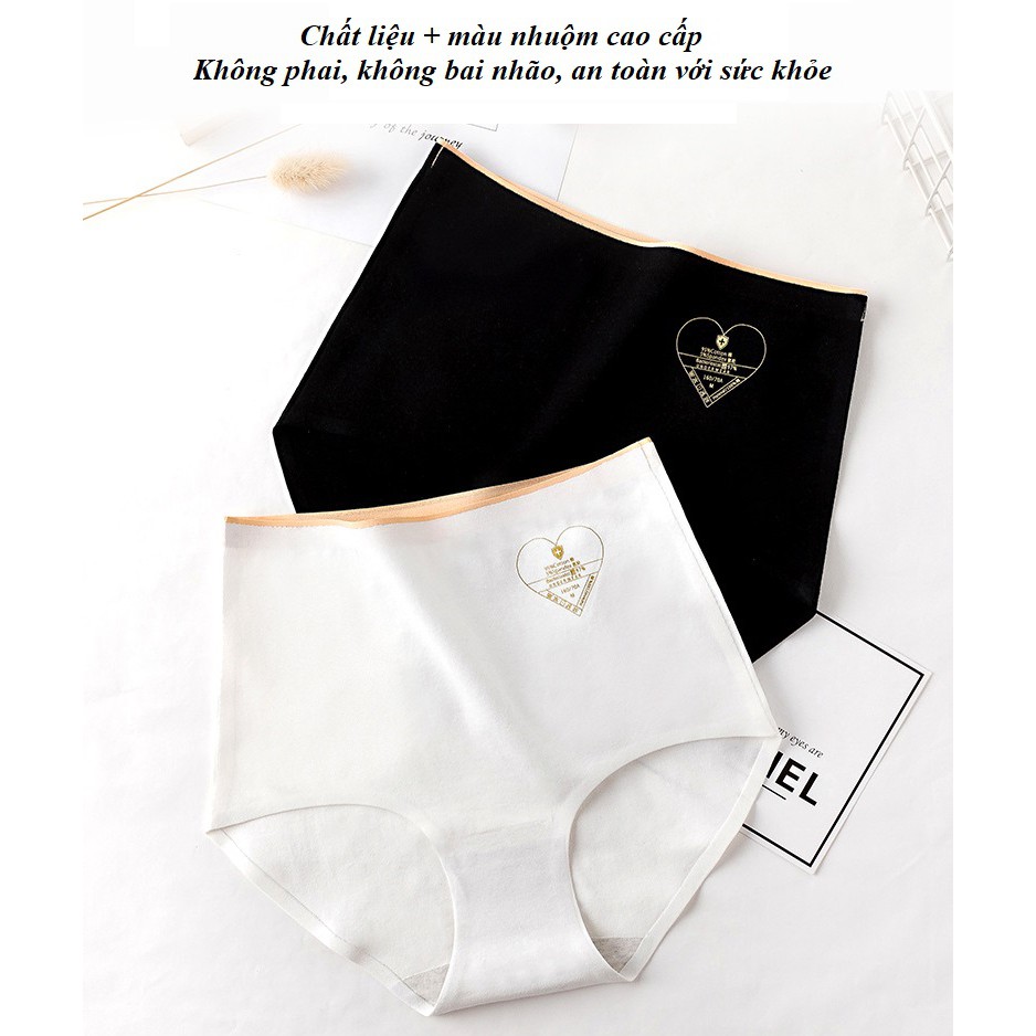 [Mã 12FASHIONSALE1 giảm 10K đơn 50K] Quần Lót Cotton Cạp Cao Không Đường May Kháng Khuẩn Chống Viêm Nhiễm CT03 | BigBuy360 - bigbuy360.vn