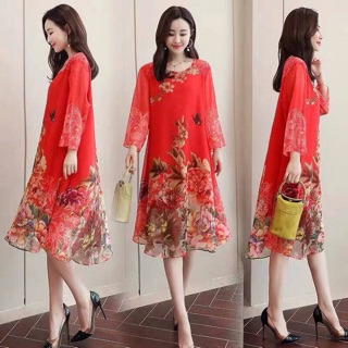 Váy đầm trung niên nữ