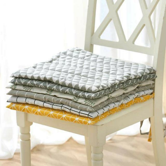 Đệm lót ghế bàn ăn, nệm lót ghế văn phòng có thể tháo rời