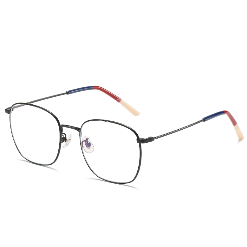 Mắt kính gọng kim loại chống bức xạ phong cách Hàn Quốc thời trang cho nữ