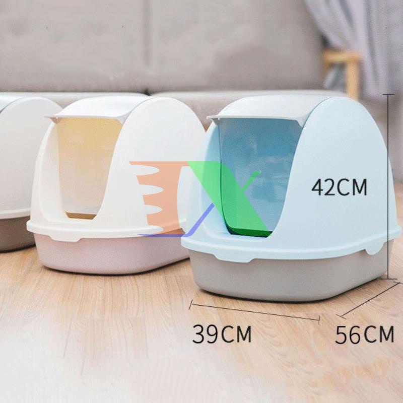 Khay vệ sinh Chó Mèo FCL-PET có ván giậm, Nhà vệ sinh, Chậu cát vệ sinh Thú cưng Vật nuôi