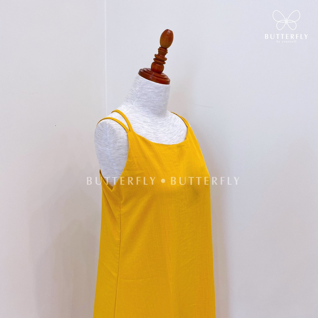 [Mã WAMT1505 giảm 10K đơn 0K] Váy đầm nữ đẹp dây đan lưng BUTTERFLY, maxi đũi dáng suông | BigBuy360 - bigbuy360.vn