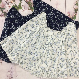 Áo babydoll xô hoa