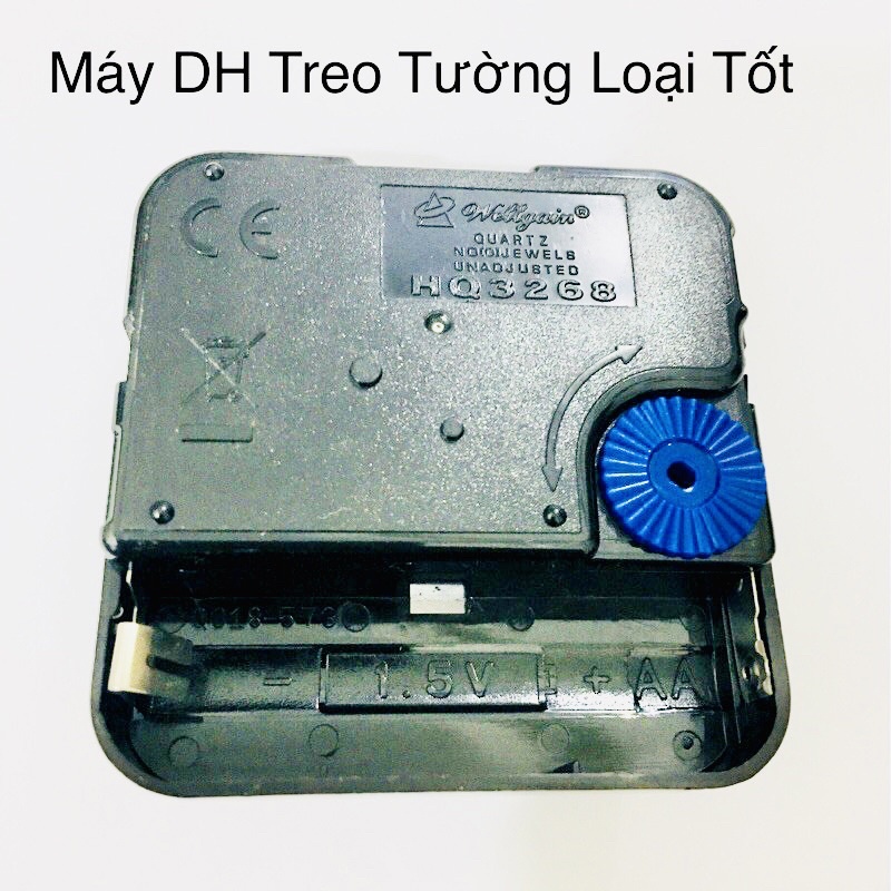 Máy đồng hồ treo tường HQ3268 loại máy kim giật