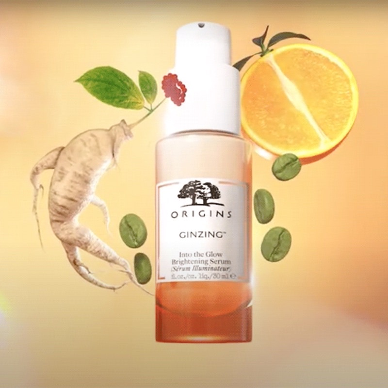 Serum làm sáng da ORIGINS Ginzing Into The Glow 5ml