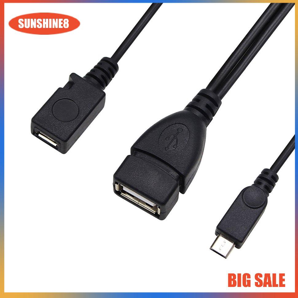 2 Cáp chuyển đổi otg cổng usb dành cho thiết bị fire tv 3 / fire tv 2 / stick