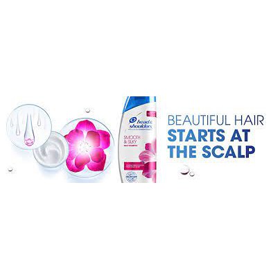 Dầu gội Head&Shoulders Suôn Mềm Óng Mượt 2 in 1 650ml